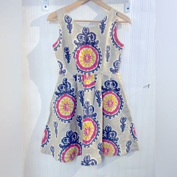 Meg Shop Fit & Flare Mini Dress Cotton Sz S - Picture 2 of 8